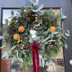 Festive Door Wreath