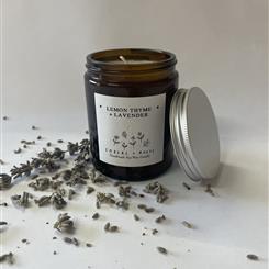 Lemon Thyme and Lavender Candle