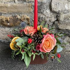 Winter Warmer Candle Arrangement