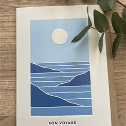 Bon Voyage Greetings Card